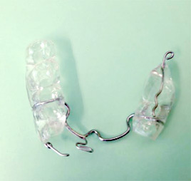 Studio Dentistico Ballarin Schio - Dispositivo rimovibile bite con molle
